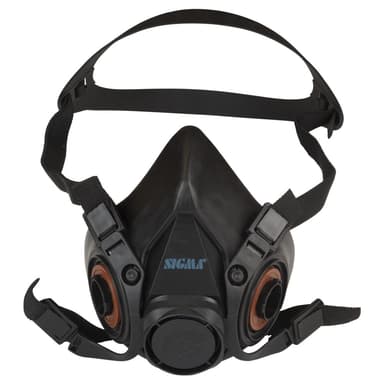 Півмаска Defender Eco без фільтрів SIGMA (9417581)
