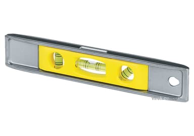 Рівень магнітний STANLEY "Torpedo" : L= 23 см, 3 капсули, алюмінієвий корпус