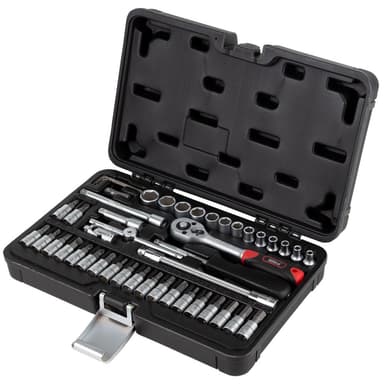 Набір насадок торцевих і біт 1/4" 46шт CrV Taiwan ULTRA (6003162)