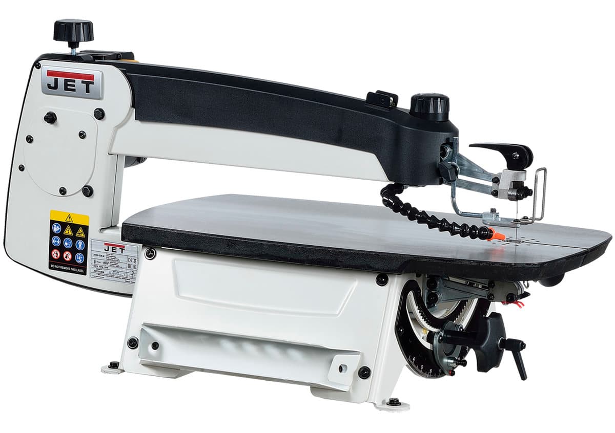 Лобзиковий верстат по дереву JET JWSS-22B : 230 В, 300/ 50Вт; полотно l= 130 мм, глиб. різу- 48 мм,