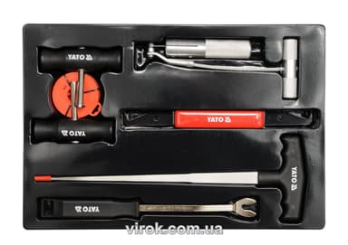 Засоби для демонтажу автомобільного скла YATO, кпл. 7 елем. [10]