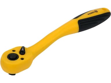 Тріщатка VOREL до головок торцевих, квадрат 3/8", L= 200 мм, 72 зуби [6/48]