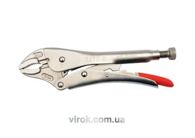 Кліщі затискні YATO : Cr-Mo, L= 250 мм [6/24]