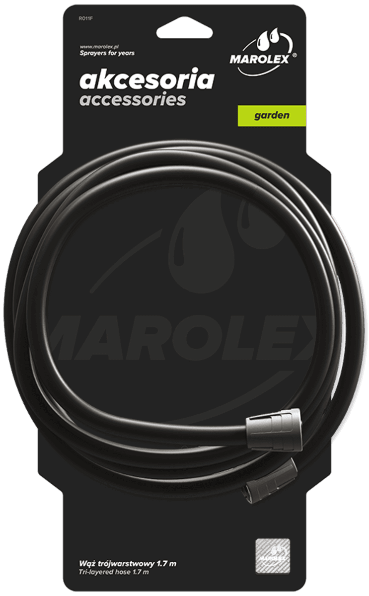 Шланг з гайками MAROLEX : 170 см (P096.064)(R011F) (profession+)