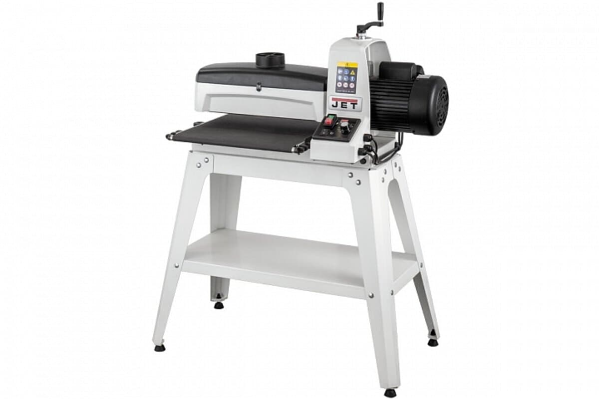 Шліфувальний барабанний верстат по дереву JET JWDS-1632-M 230В, 2(1,1)кВт, стрічка-75мм,(к-т 2шт)