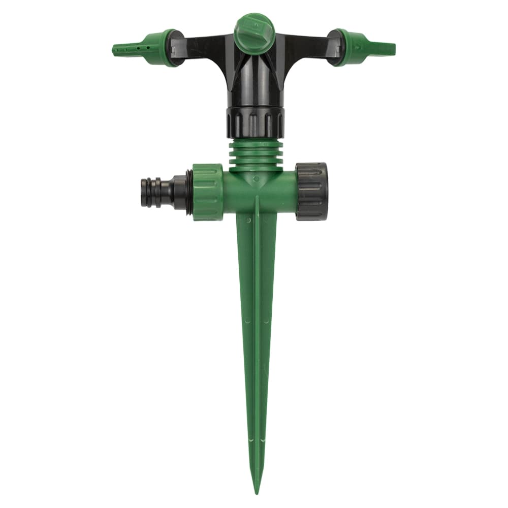 Дощувач круговий на пластиковому кілочку з боковою подачею (ABS) GRAD (5014115)