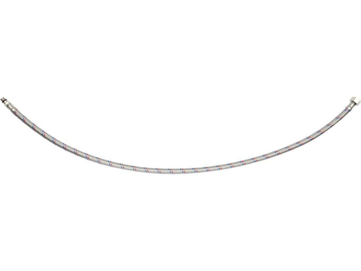 Шланг водопровідний з опліткою з нерж сталі FALA l= 800мм Ø= 8/12, з'єдн F-3/8" х M-M10x1- 17мм 1МПа