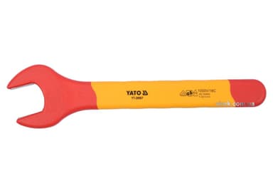 Ключ ріжковий електрика VDE YATO : М27 мм, до 1000V(DW)