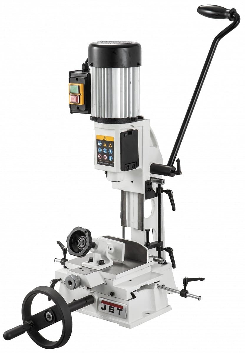 Довбально-пазувальний верстат по дереву JET JBM-4 : 230В, 0.55(0.4) кВт різець Ø≤12/16 мм, хід-105мм