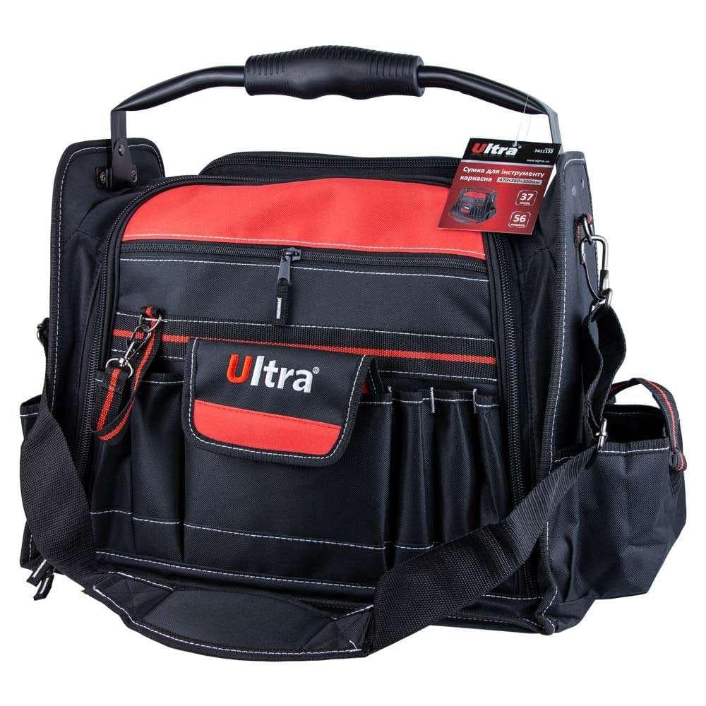 SIGMA Сумка для інструменту каркасна 56 кишень 470×260×300 мм 37 л ULTRA