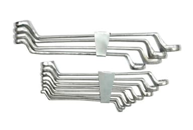 Ключі накидні вигнуті VOREL М 6-32 мм, компл. 12 шт [2/8]