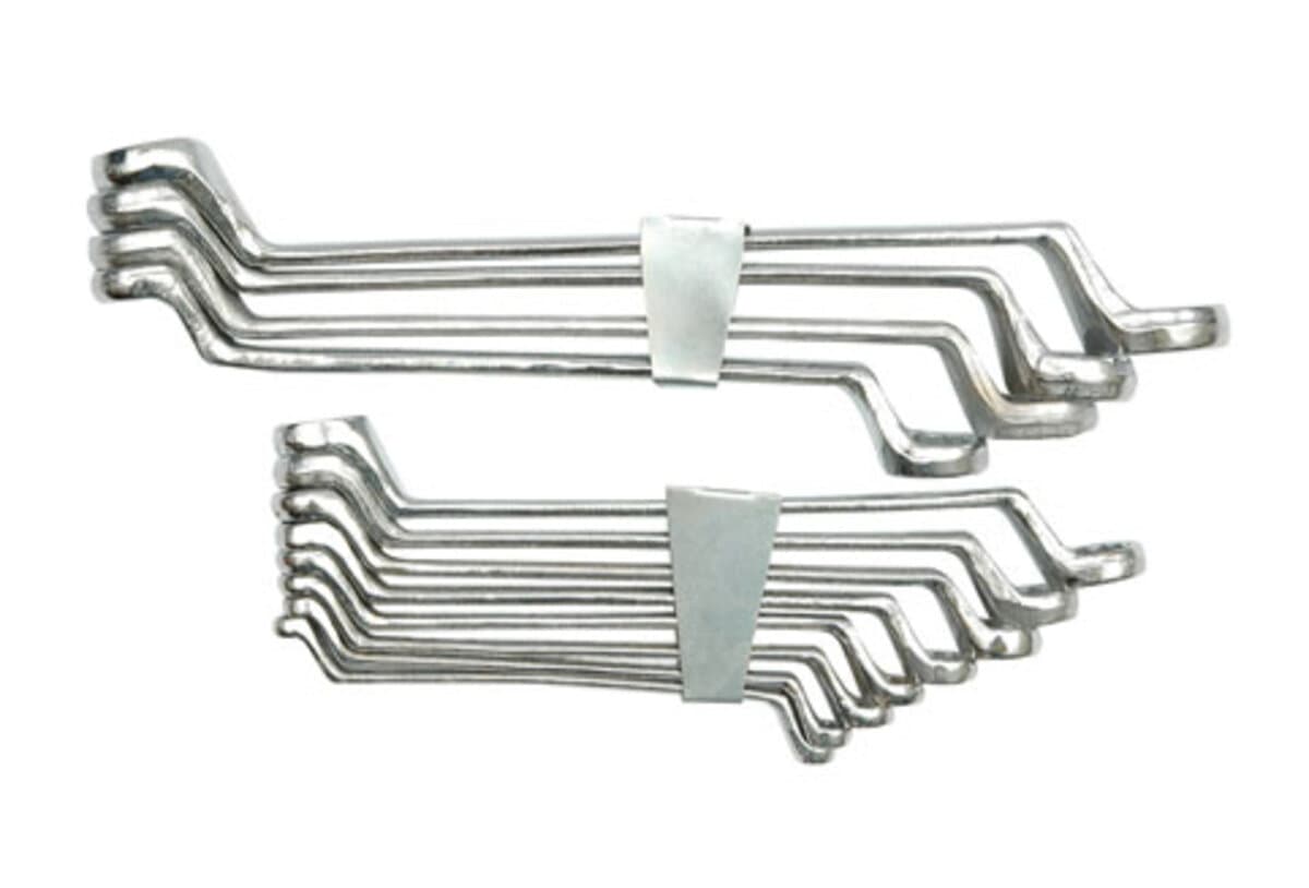 Ключі накидні вигнуті VOREL М 6-32 мм, компл. 12 шт [2/8]