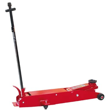 Домкрат гідравлічний підкатний YATO навантаження- 5 т, межі підйому- 160- 560 мм