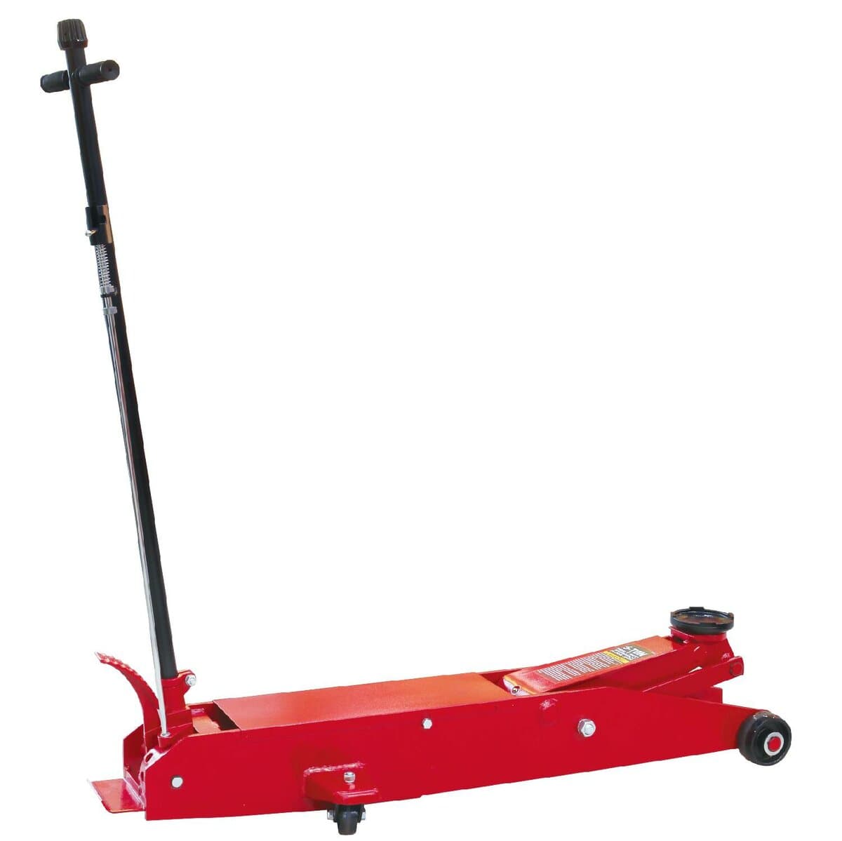 Домкрат гідравлічний підкатний YATO навантаження- 5 т, межі підйому- 160- 560 мм