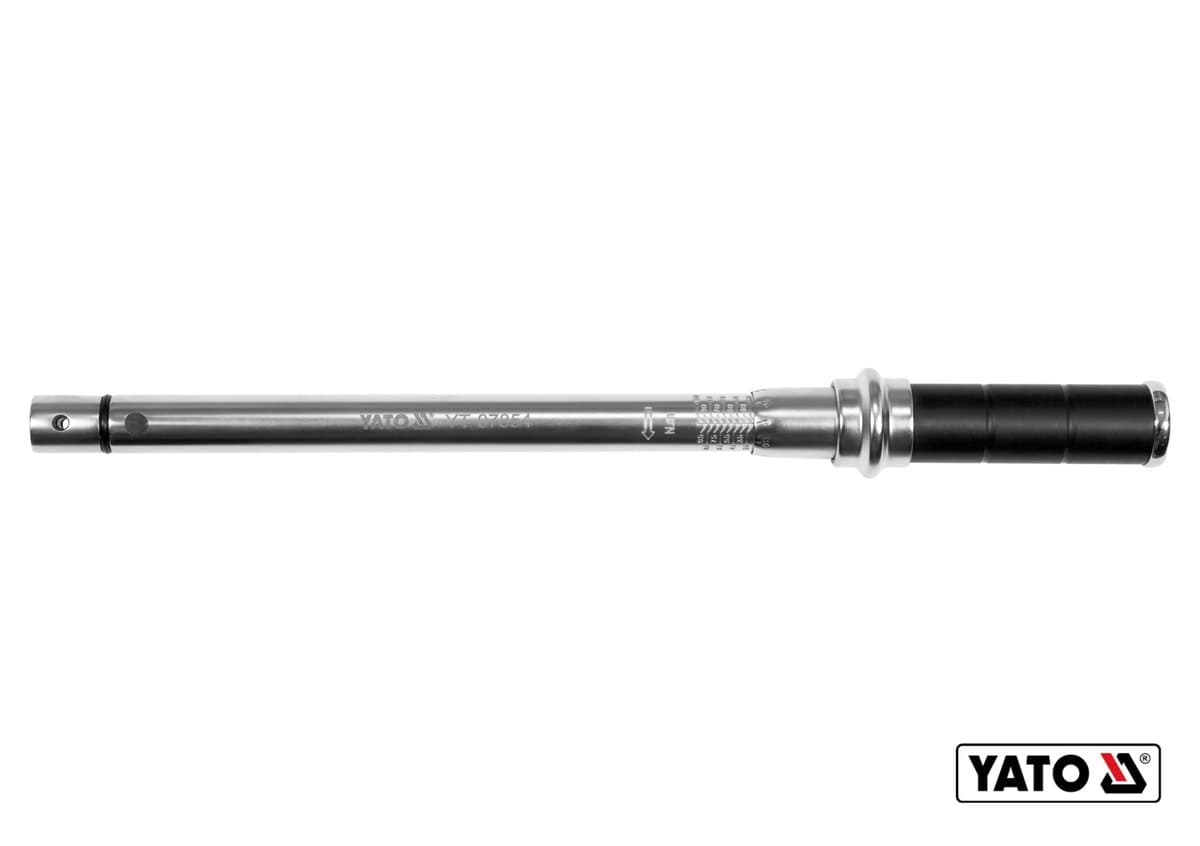 Ручка для динамометричного ключа YATO : 9-12 мм, F= 20-100 Нм, l= 405-425 мм, без головки (DW)