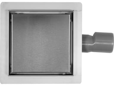 Трап підлоговий зливний FALA 25 x 25 см з нержавіючої сталі(DW)