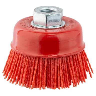 SIGMA Щітка дротяна чашоподібна Ø 75 мм М14×2 мм (нейлонова)