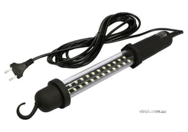 Світильник переносний з гачком, світлодіодн, електромер. 230В VOREL; P= 4,5Вт, яскрав. P= 400lm[10]