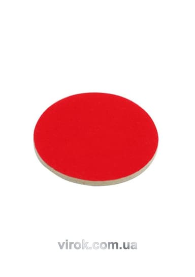 Круг полірувальний фетровий самозачепний VOREL Ø= 125 мм (липучка) [100]