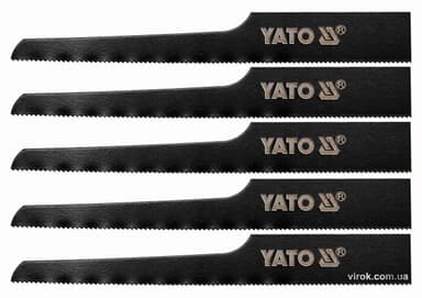 Полотна до пневматичної шаблевої пили YT-09955 YATO : 24 зуби/1", 5 шт [50/200]