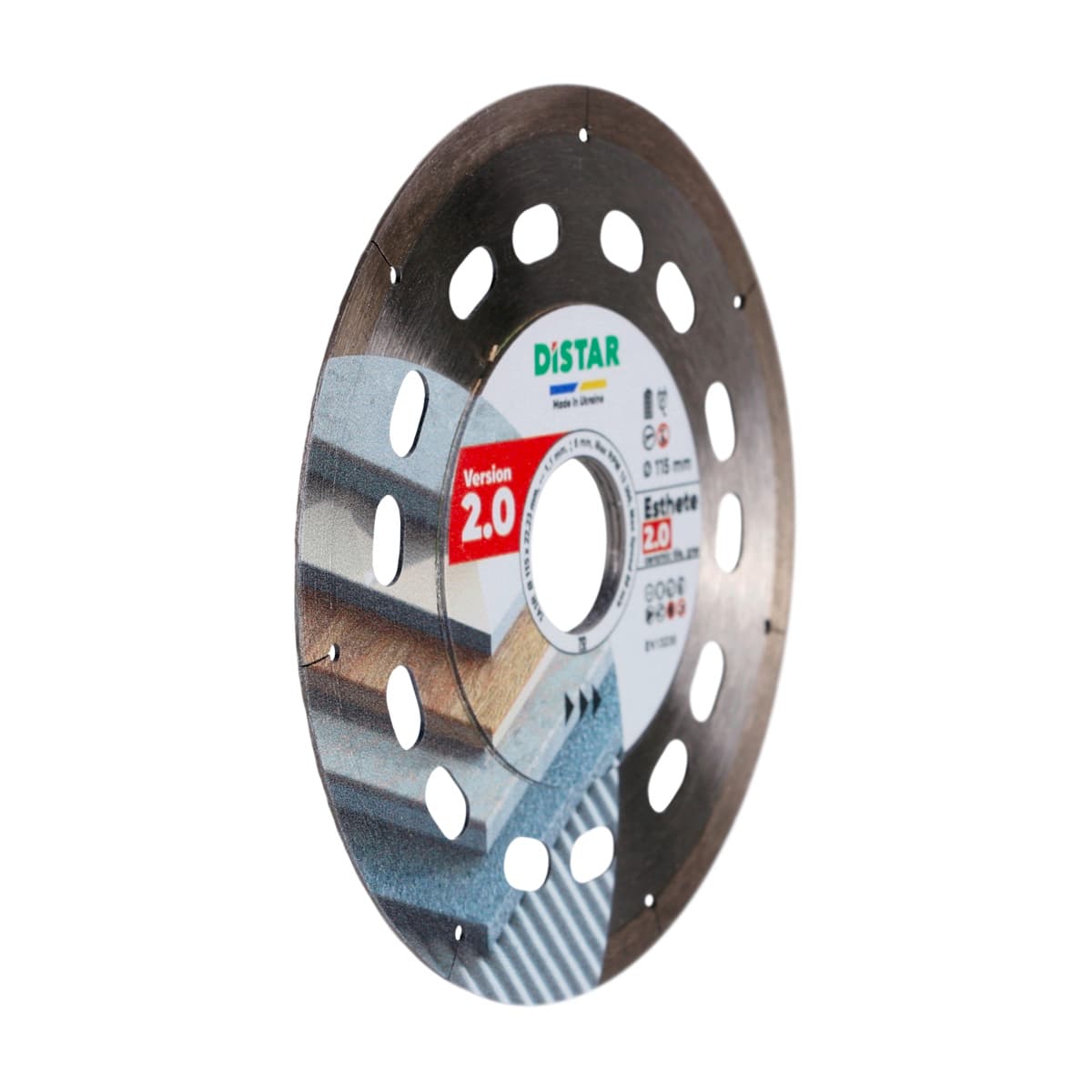 Круг алмазний вiдрiзний 1A1R 115x1,1/0,8x8x22,23 Esthete
