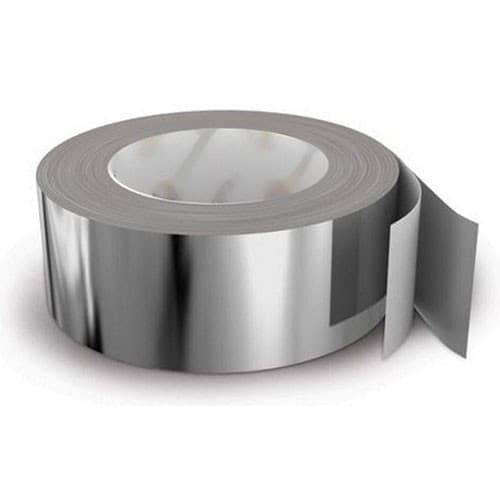 Скотч алюмінієвий сірий 48мм*25м. (кратно — 6 шт., ящ.-24 шт.)