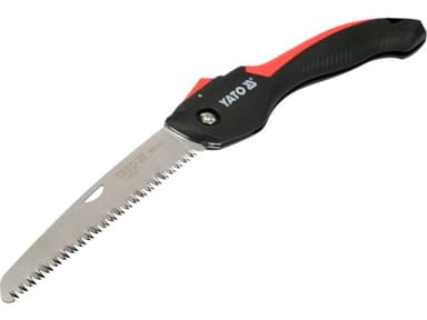 Ножівка до гілок складана YATO; лезо l= 180 мм, 7 зубів/1", t= 1,4 мм [12]