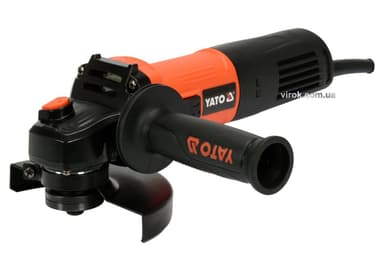 Шліфмашина кутова мережева YATO: P= 850 Вт, Ø= 125 мм, 12000 об/хв [6/144]