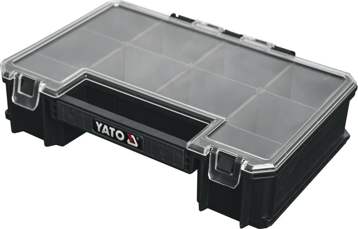 Органайзер з 6 знімними перегородками YATO, 257x 180x 66 мм, 3N до модуля S12 [6]