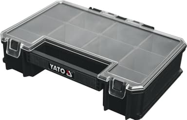 Органайзер з 6 знімними перегородками YATO, 257x 180x 66 мм, 3N до модуля S12 [6]