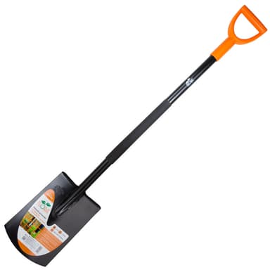 SIGMA Лопата штикова прямокутна з металевою ручкою 290*195*1170 мм 2,0 кг