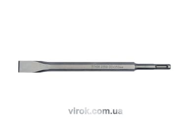 Долото плоске STHOR : SDS+ до перфоратора, Ø= 14 мм, роб. b= 20 мм, l= 250 мм [25/50]