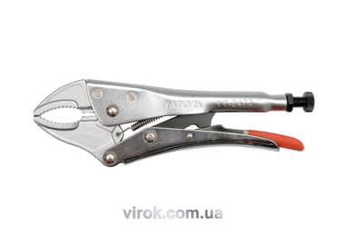 Кліщі затискні YATO : Cr-Mo, L= 250 мм, Ra= 0-42 мм [6/24]