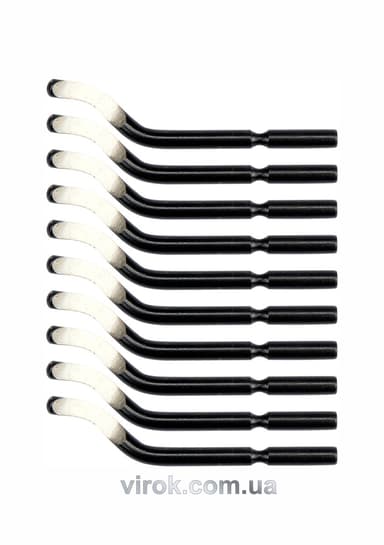 Леза змінні до ножа для знімання фаски YT-22360, кпл. 10 шт. [12/144]