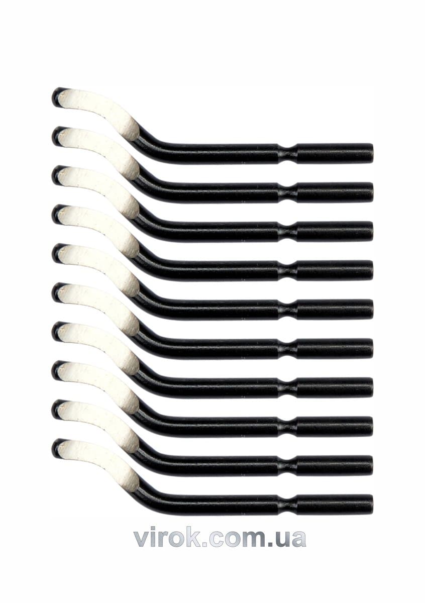 Леза змінні до ножа для знімання фаски YT-22360, кпл. 10 шт. [12/144]