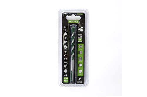 Свердло універсальне 10*120мм APRO