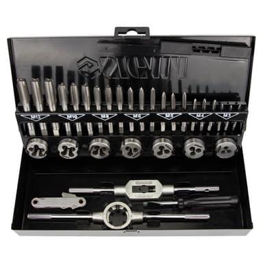 SIGMA Набір мітчиків і плашок 32ел. (метал.кейс)