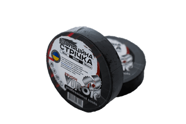 Стрічка ізоляційна VIROK : 15 мм х 10 м x 0,18 мм ЧОРНА [15/240]