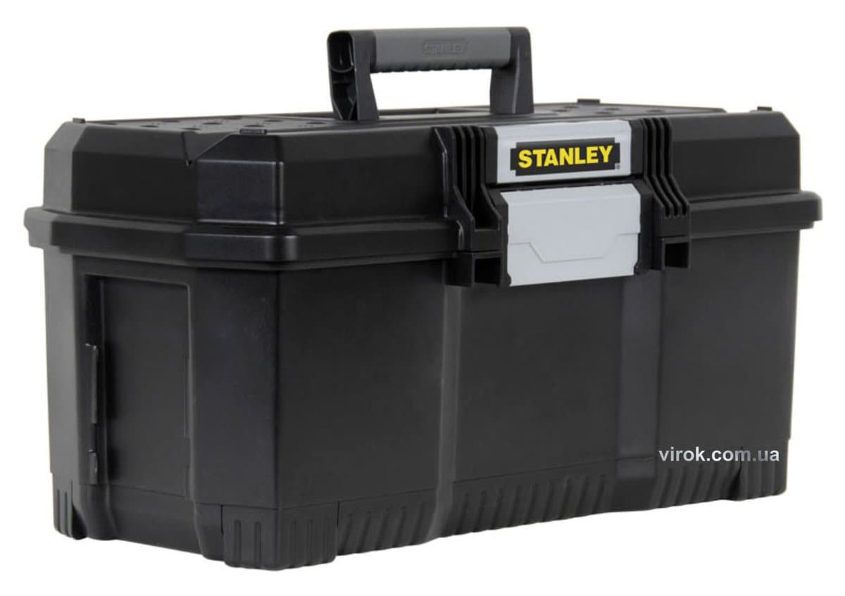 Ящик для інструмента 24'' професійний STANLEY One Latch зі структулена; 60,5 x 28,7 x 28,7 см