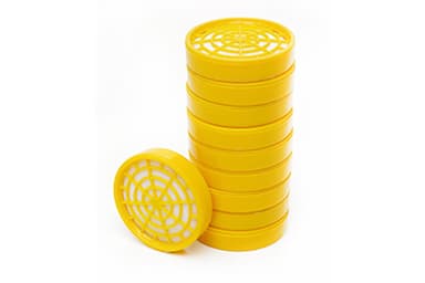 Фільтр протипиловий для респіратора 10шт СИЛА