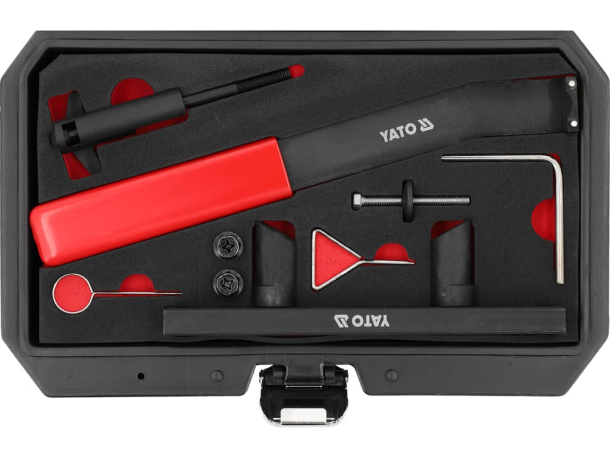 Фіксатори ГРМ бензинових двигунів авто групи V.A.G. серії 2.0 TSI/2.0 TFSI YATO: набір 7 елем. [10]