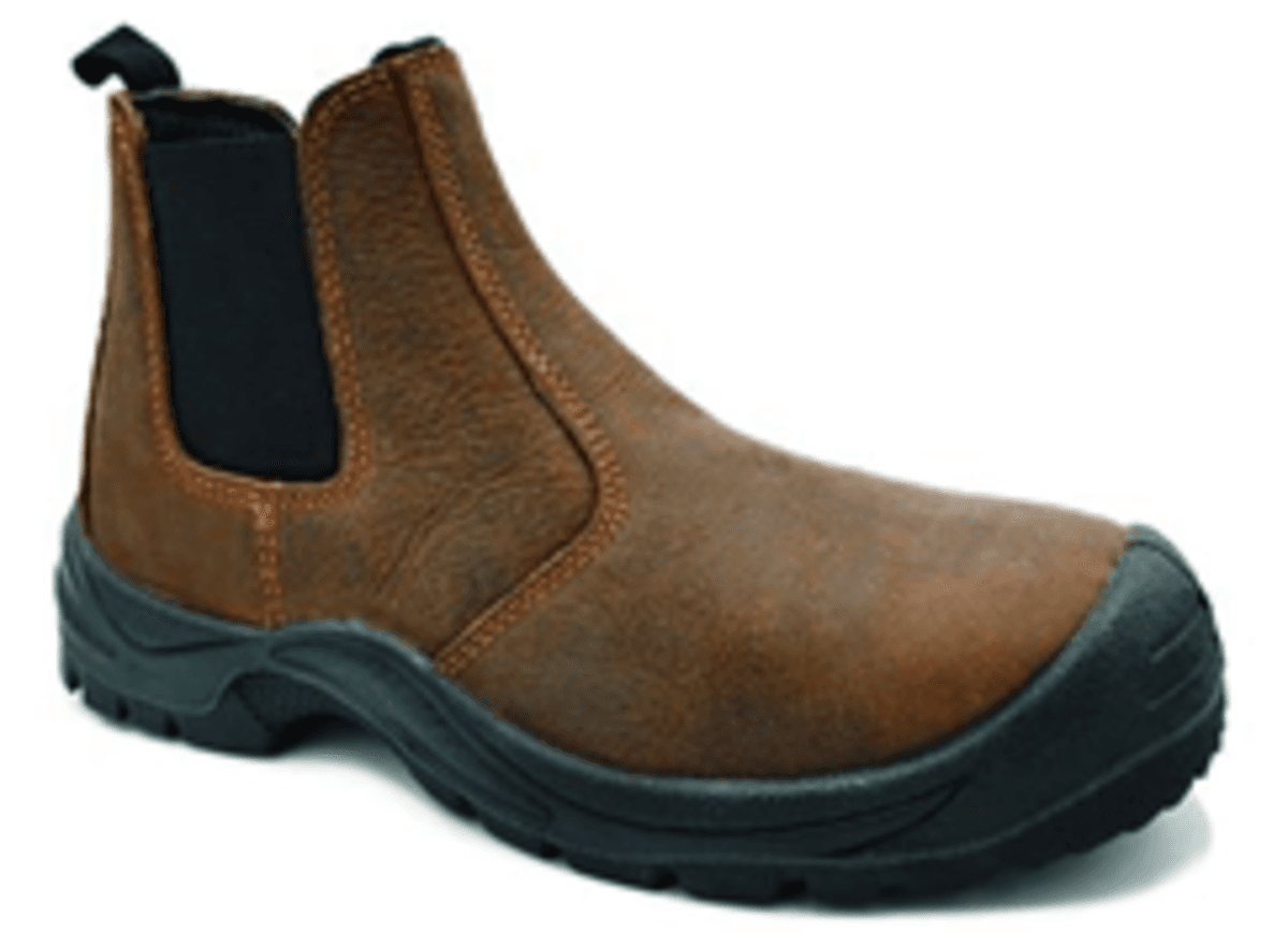 Чоботи низькі робочі з нубук шкіри YATO CHELSEA, розм. 42, з поліуретановою підошвою