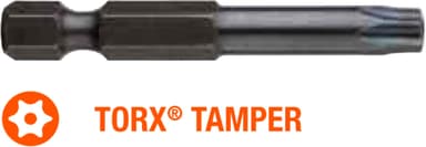 Насадка викруткова USH Industry : TORX Tamper T15T x 50 мм подовжена, Уп. 5 шт.