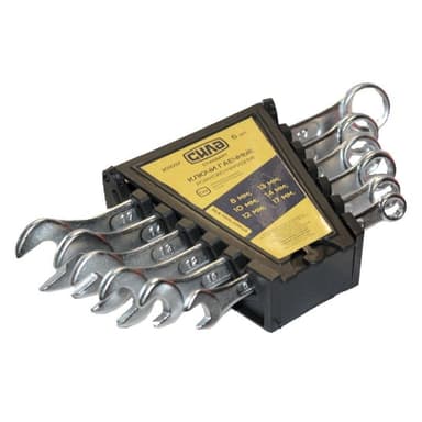 СИЛА Набір ключів ріжково-накидних Стандарт 6 шт. (8,10,12,13,14,17 мм)