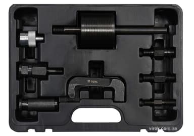 Знімач форсунок в двигунах "MERCEDES" YATO з комплектом вставок, 8 елем. [5]