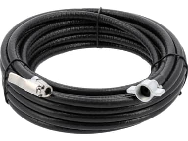 Шланг пневматичний ПВХ для накачки коліс в автомоб YATO; Ø=6/10мм, роб тиск 10Bar, l=8м, гвин М16[8]