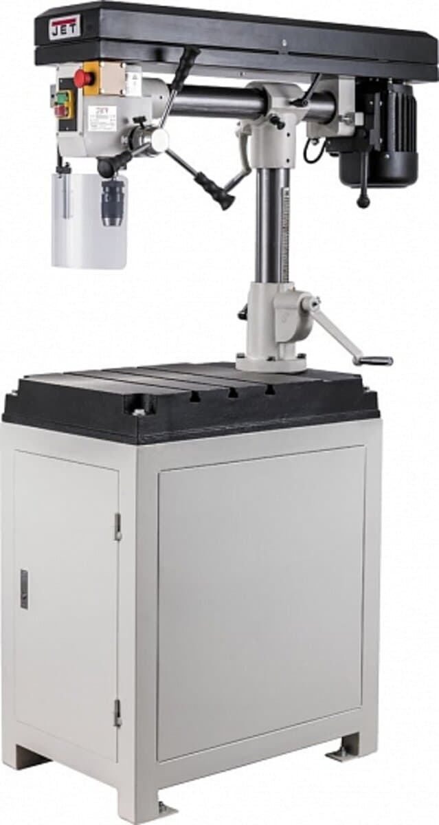 Свердлильно-радіальний верстат JET JRD-387A : 400В, 1,35(0,75)кВт. МК-2/ В16. 5 шв. 230-3100 об.