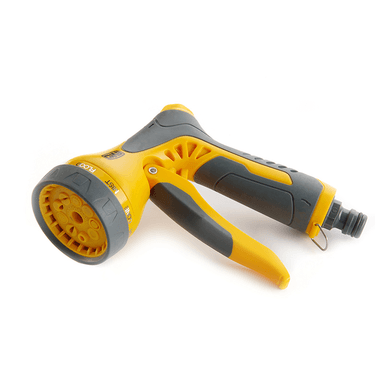 Пістолет-розпилювач прогумований 9 режимів з регулюванням потоку СИЛА