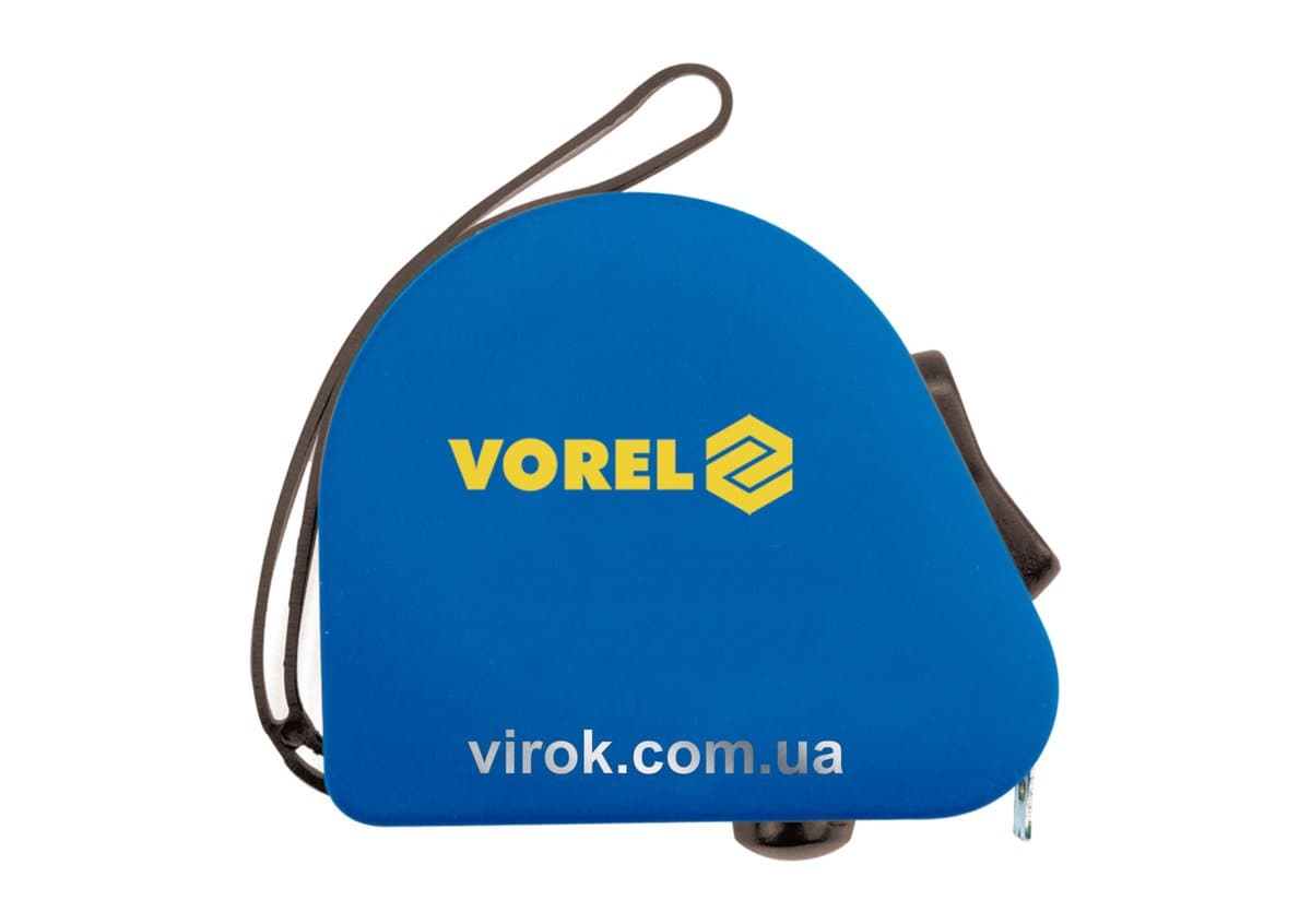Рулетка VOREL : L= 5 м x 16 мм, 2 фіксатори [12/120]
