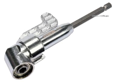 Тримач-адаптер кутовий STHOR : HEX - 1/4", L= 130 мм, під кутом 105° [60]